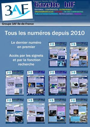 Du n°10 au n°39 Gazettes IdF depuis 2010