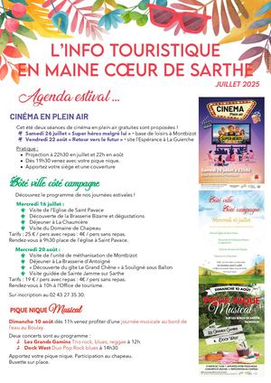 L'info Touristique - Juillet
