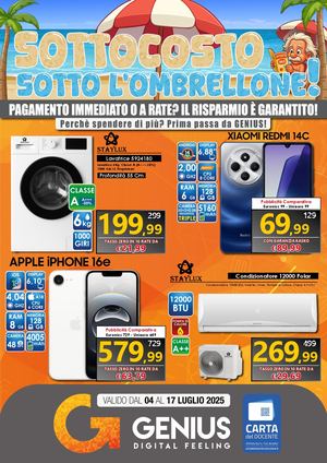VOLANTINO GENIUS - LUGLIO 2025