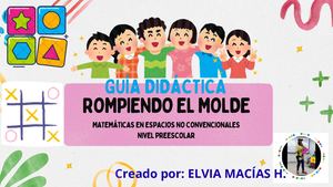ROMPIENDO EL MOLDE GUÍA DIDÁCTICA