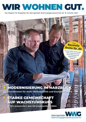 Wir Wohnen gut | Mieterzeitung der WWG eG