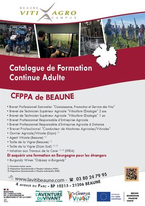 Catalogue Formation Continue Adulte Cfppa Jan2025 2