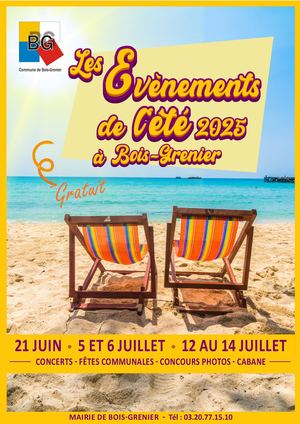 Cet été à Bois-Grenier !