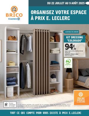 Organisez votre espace à prix E.Leclerc