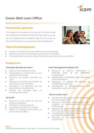 [Grand Paris Sud] Fiche Calameo Green Belt Office