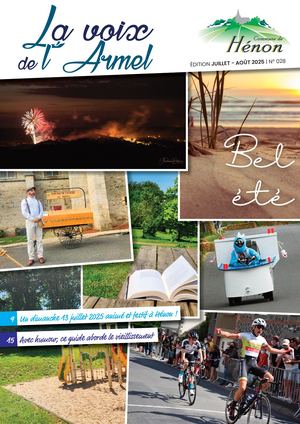 Bulletin municipal - Juillet - Aout 2025