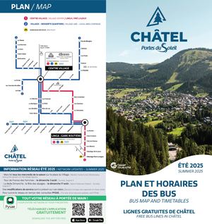 Horaires Châtel bus  été 2025