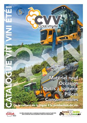 Catalogue Cloué Viti Vini Eté 2025 - Groupe Cloué