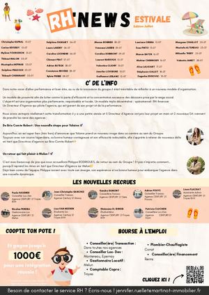 RhNews // Juillet