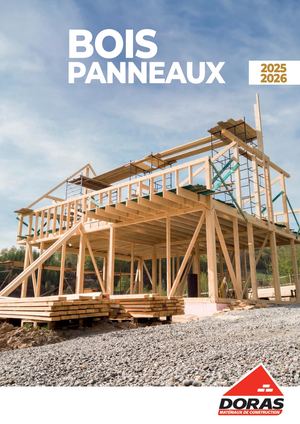 DORAS Catalogue Bois-Panneaux 2025-2026