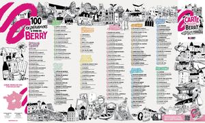 Carte Touristique Berry Province 2025