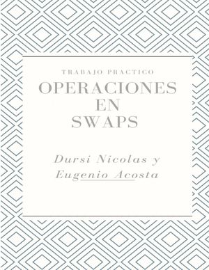 Operaciones de Swaps