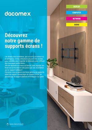 Brochure Dacomex Supports Ecrans Fr