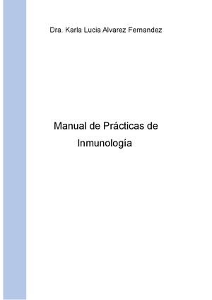 Manual de prácticas de inmunología