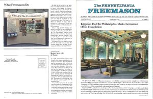 The Pennsylvania Freemason - Winter 1989