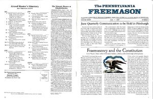 The Pennsylvania Freemason - Spring 1987