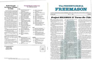 The Pennsylvania Freemason - Spring 1985