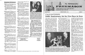 The Pennsylvania Freemason - Winter 1981