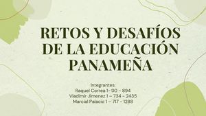 Retos Educacion