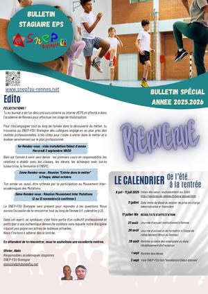 Bulletin Stagiaire Eps Rennes R2025