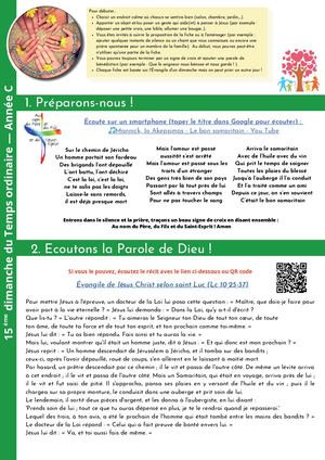 Fiche du 13 juillet 2025