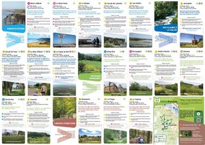 Carte des Randonnées de la Destination Le Tréport-Mers