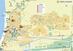 Plan Touristique de Mers-les-Bains
