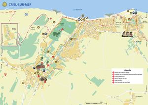 Plan Touristique de Criel-sur-Mer