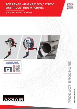 Orbital Cutting ECO RANGE