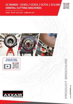 Orbital Cutting CC RANGE 421 521 721 1100
