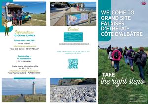 WELCOME TO GRAND SITE FALAISES D’ÉTRETAT CÔTE D’ALBÂTRE Take the right steps