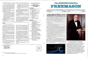 The Pennsylvania Freemason - Autumn 1985