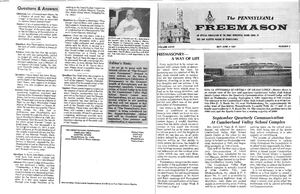 The Pennsylvania Freemason - Spring 1981