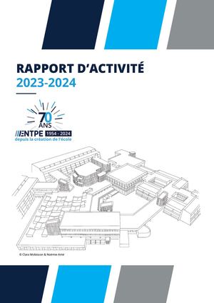 Rapport D'activité 2023 2024