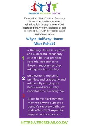 Freedom Recovery Centre - Infographic (July 2025)