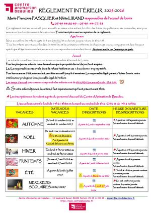 Reglement Int 2025 2026