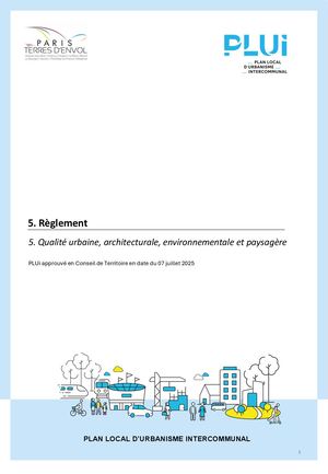 5 5 Qualite Urbaine Architecturale Environnementale Et Paysagere