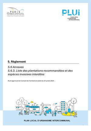 5 6 3 Liste Des Plantations Recommandees Et Des Especes Invasives Interdites
