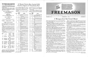 The Pennsylvania Freemason - Winter 1961