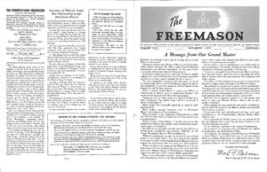 The Pennsylvania Freemason - Autumn 1961