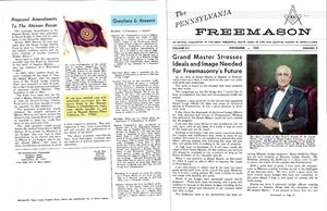 The Pennsylvania Freemason - Autumn 1965