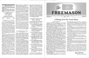 The Pennsylvania Freemason - Spring 1957