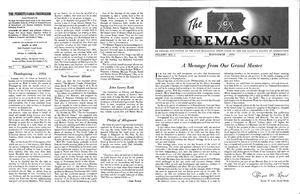 The Pennsylvania Freemason - Autumn 1954