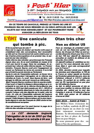 Les Post Hier N 333