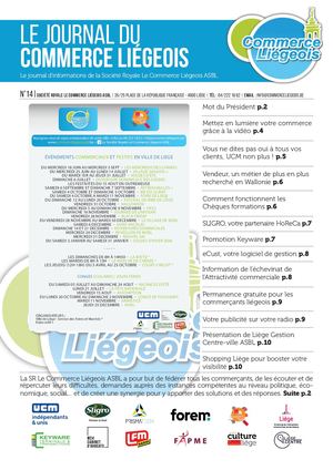 Journal Sr Commerce Liegeois Asbl 2025