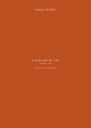 L'ATELIER DU VIN - COLLECTION ÉTÉ 2025