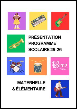 Programmation Scolaire 2025 2026 Samc Paloma Nimes