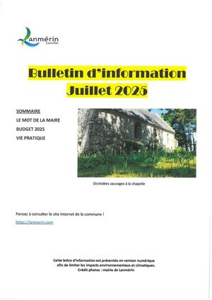 Bulletin Juillet 2025