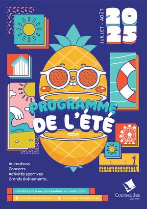 Programme Saison Estivale 2025 à Courseulles-sur-Mer