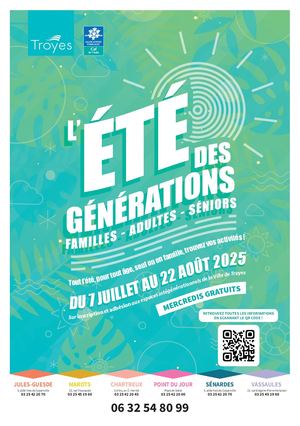 Activites Generations Vacances Ete 2025 Livret